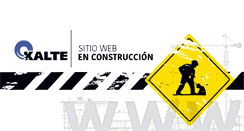 Desktop Screenshot of kalte.com.mx